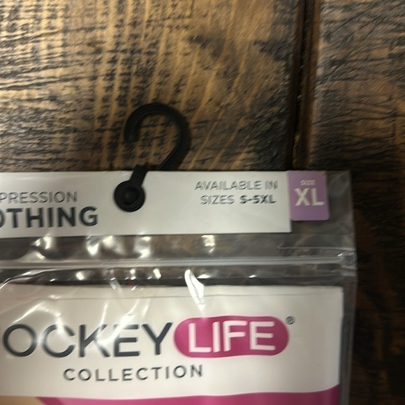 Jockey life collection xlarge new  white non-compression cotton gusset comfort - Picture 3 of 6